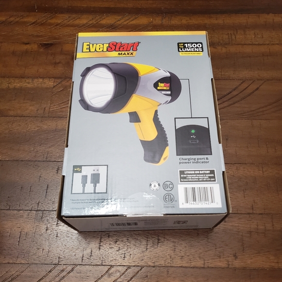 EverStart Rechargeable Spotlight - Picture 2 of 2
